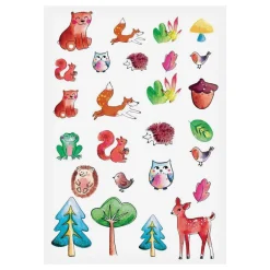 Discount Ptit Clown Tatoveringer Skovdyr