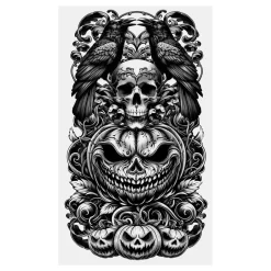 Clearance Fiestas Guirca, S.L Tatovering Killer Pumpkin