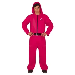 Fiestas Guirca, S.L The Gamer Rød Overall Kostume til Mænd