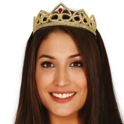 Fiestas Guirca, S.L Tiara Guld - Kostumetema|Hatte