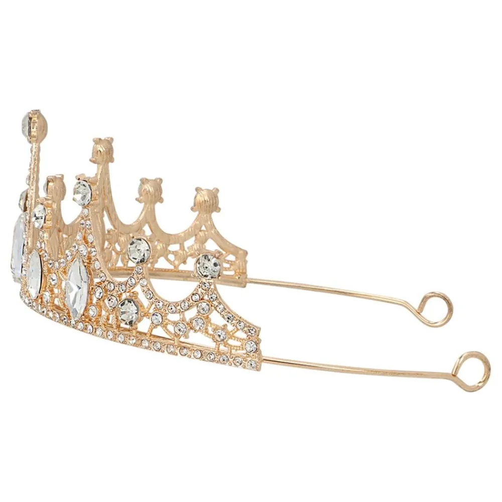 Boland Party Partners B.V. Tiara i Metal Rosaguld - Kostumetema|Hatte