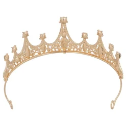 Boland Party Partners B.V. Tiara i Metal Rosaguld - Kostumetema|Hatte