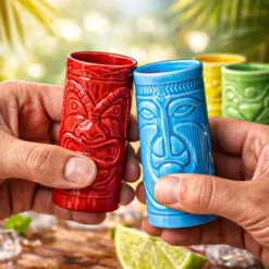 Clearance Mikamax B.V. Tiki Shotglas Sæt