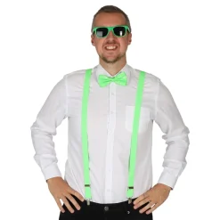 Clearance Hisab/Joker Company AB Tilbehørssæt Neongrøn