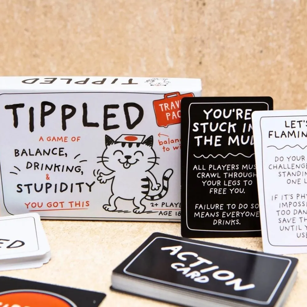 Boxer Gifts Ltd Tippled Drikkespil - Spil & Leg