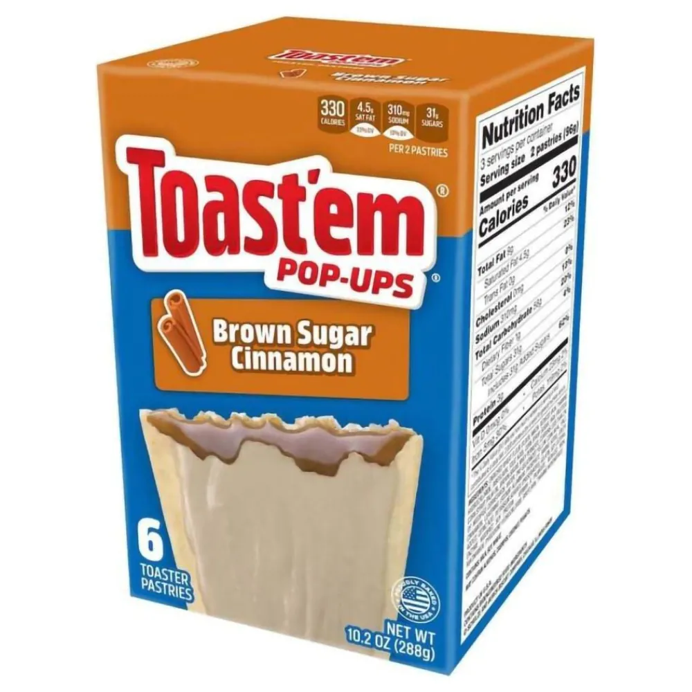 Discount USA Godis AB Toast'em Frosted Brown Sugar Cinnamon