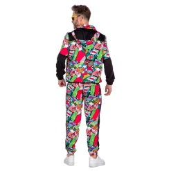Wilbers Karnaval B.V. Tracksuit Pop-Art Kostume - Tøj|Udklædningskostumer