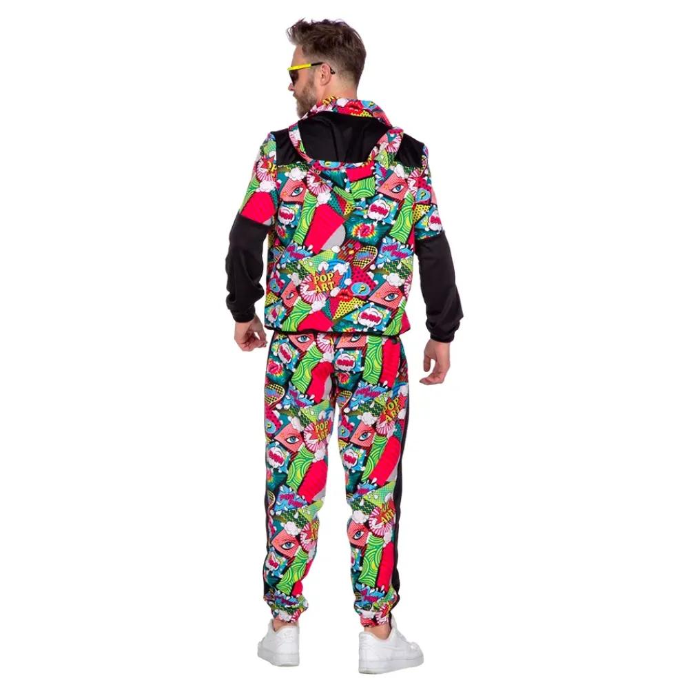 Wilbers Karnaval B.V. Tracksuit Pop-Art Kostume - Tøj|Udklædningskostumer