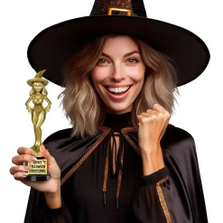 Outlet Fiestas Guirca, S.L Trofæ Heks Bedste Halloween Kostume
