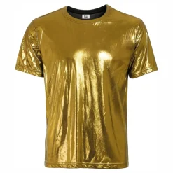Netshirt Group AB T-shirt Guld Metallic - Tøj|Udklædningskostumer