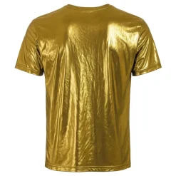 Netshirt Group AB T-shirt Guld Metallic - Tøj|Udklædningskostumer