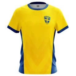 Sale Netshirt Group AB T-shirt Sverige Supportertrøje Premium