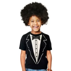 Netshirt Group AB Tuxedo Børne T-shirt - Tøj|Udklædningskostumer