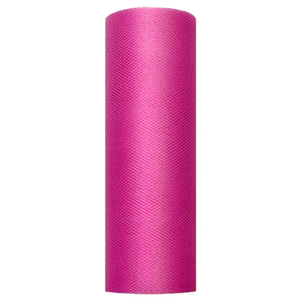 PartyDeco sp. z o.o. Tyl på Rulle Cerise - Oppyntning