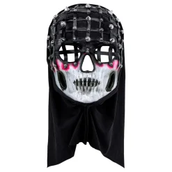 Hot Widmann S.r.l. Uhyggelig maske med nitter og hætte