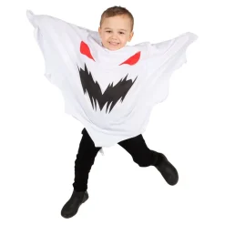 Discount Hisab/Joker Company AB Uhyggelig Spøgelsesponcho Børnekostume