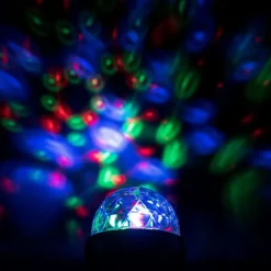 Partyking AB USB Discolampe Flerfarvet - Discobelysning|Hjem & Husholdning