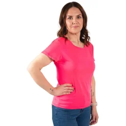 Hot Partyking AB UV Neon Lyserød Dame T-shirt