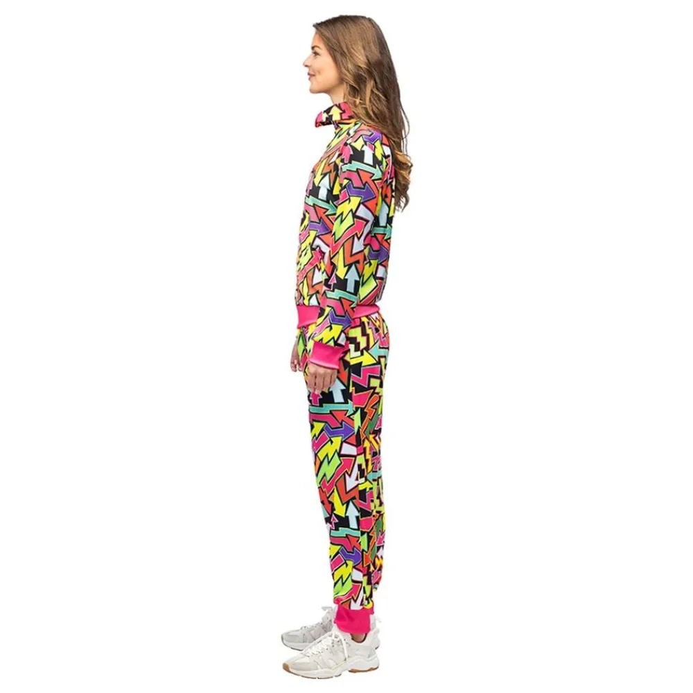 Hot Boland Party Partners B.V. UV Street Art Træningsdragt Dame Kostume