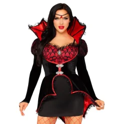 Sale Leg Avenue Europe Vampyrdronning Kjole Deluxe Kostume