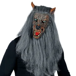 Widmann S.r.l. Varulv med Skæg Maske - Udklædningskostumer|Masker