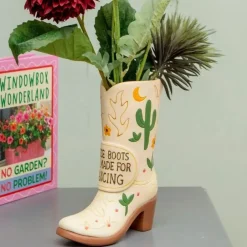Boxer Gifts Ltd Vase Cowboystøvle Dancing - Hjem & Husholdning