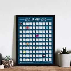 New Ohlsson & Lohaven AB 100 Video Games Bucket List Skrabetavle