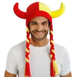 Best CHAKS Vikingehjelm Spanien med Fletninger