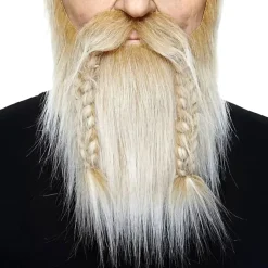 Butterick's AB Viking Moustache med Skæg Beige - Tilbehør|Kostumetema