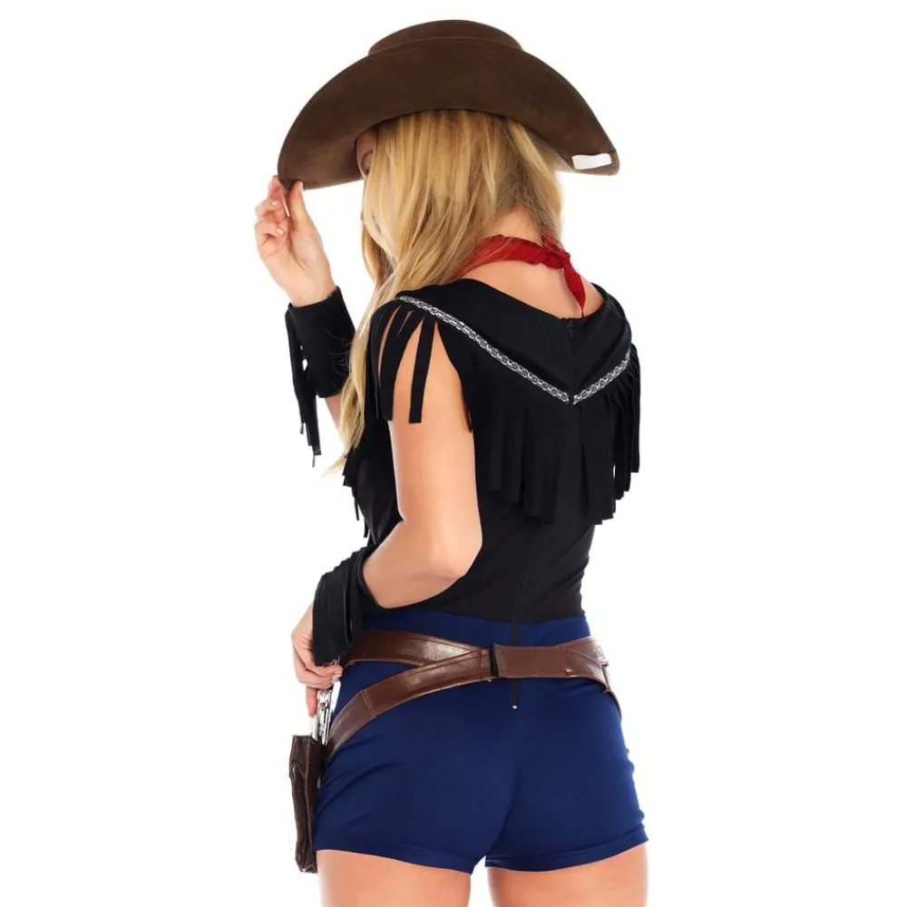 Leg Avenue Europe Vilde Vesten Sheriff Deluxe Kostume - Udklædningskostumer|Kostumetema
