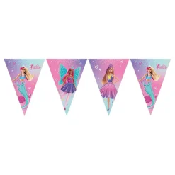 Globos Europe B.V. Vimpelguirlande Barbie Fantasy - Oppyntning