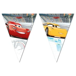 Globos Europe B.V. Vimpelguirlande Biler/Cars 3 - Oppyntning|Merchandise
