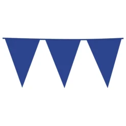 Globos Europe B.V. Vimpelguirlande Blå Stor - Oppyntning|Flag