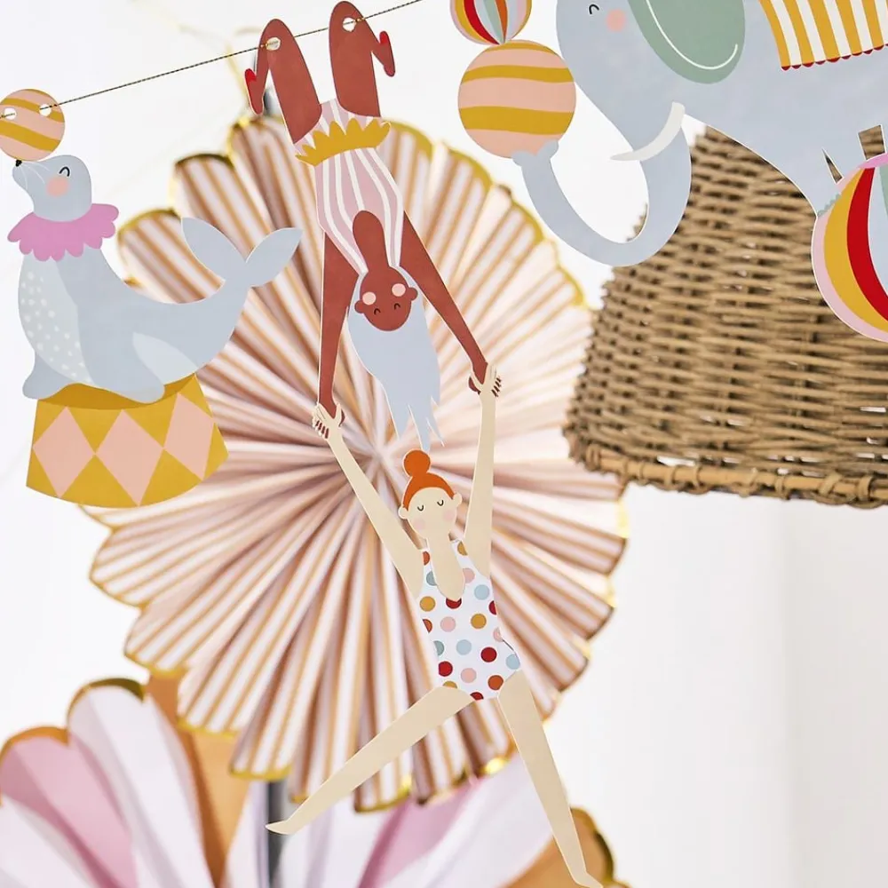 Clearance CG Global Products Ltd Vimpelguirlande Cirkus