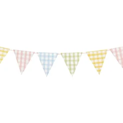 CG Global Products Ltd Vimpelguirlande Gingham - Oppyntning
