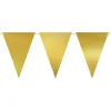 Best PartyDeco sp. z o.o. Vimpelguirlande Guld Metallic