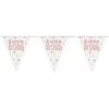 Online Unique UK Inc t/as Unique Party Vimpelguirlande Happy Birthday Rosaguld