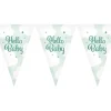 Globos Europe B.V. Vimpelguirlande Hello Baby - Oppyntning