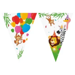 Hot Globos Europe B.V. Vimpelguirlande Jungledyr