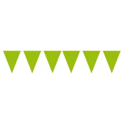 Folat B.V. Vimpelguirlande Limegrøn - Oppyntning