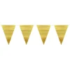 Folat B.V. Vimpelguirlande Mat Guld - Oppyntning|Flag