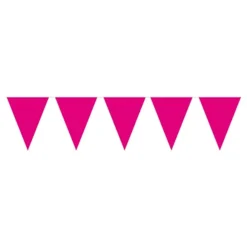 Folat B.V. Vimpelguirlande Mini Cerise - Oppyntning|Flag