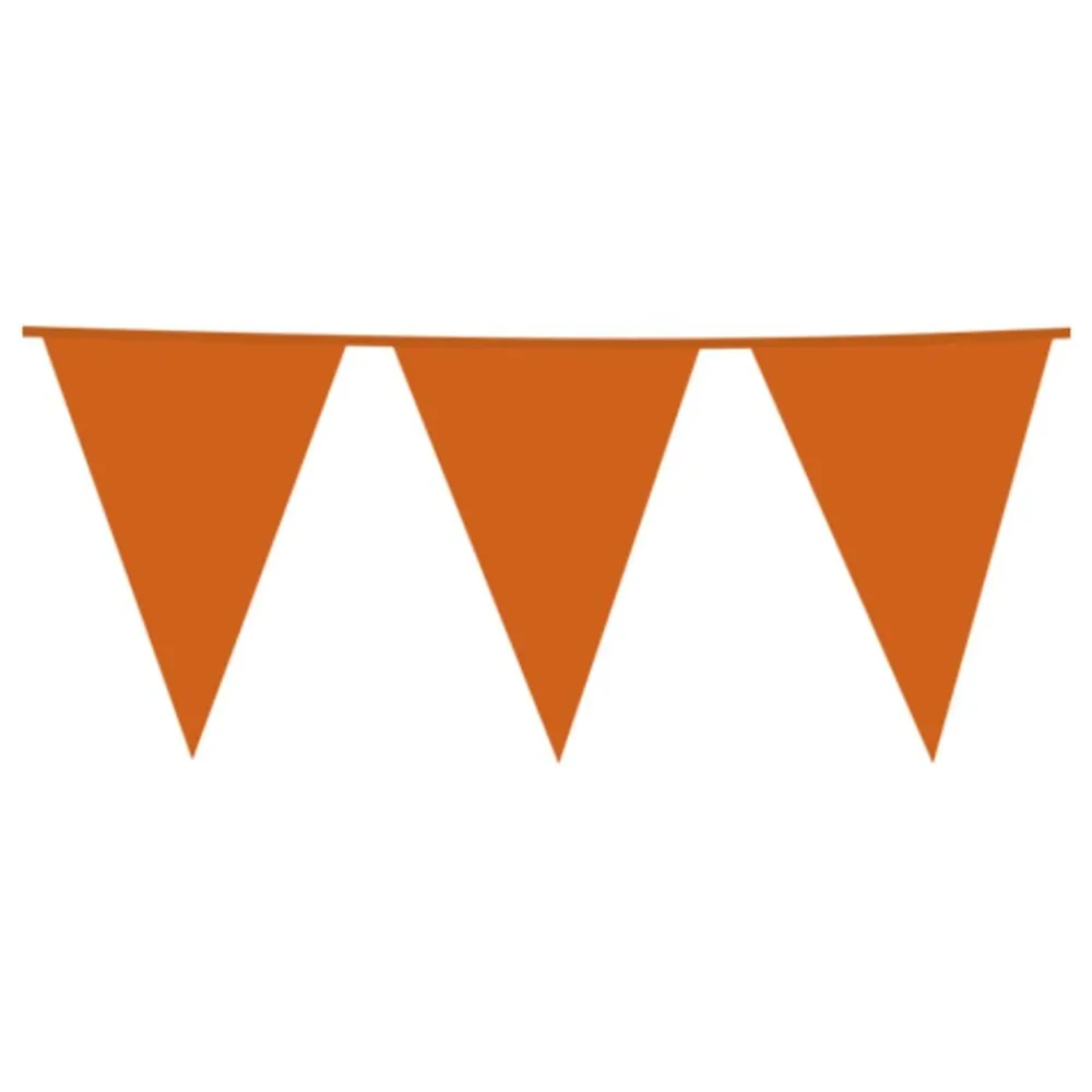 Globos Europe B.V. Vimpelguirlande Orange Stor - Oppyntning