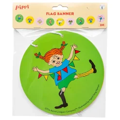 Hisab/Joker Company AB Vimpelguirlande Pippi Langstrømpe - Oppyntning