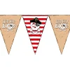Outlet Globos Europe B.V. Vimpelguirlande Pirat Hip Hip Ahoy