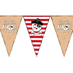 Outlet Globos Europe B.V. Vimpelguirlande Pirat Hip Hip Ahoy