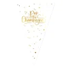 Discount Globos Europe B.V. Vimpelguirlande Pop the Champagne