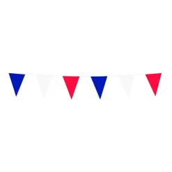 Discount Globos Europe B.V. Vimpelguirlande Rød/Blå/Hvid