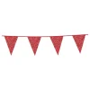 Globos Europe B.V. Vimpelguirlande Rød Glitter - Oppyntning|Flag