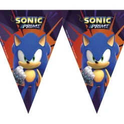 Santex Vimpelguirlande Sonic Prime™ - Oppyntning|Merchandise